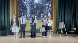 Инсценировка на тему Великой Отечественной войны "До свидания, мальчики" Булат Окуджава