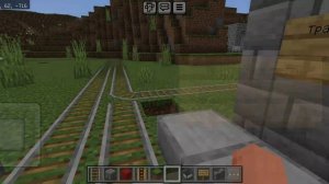 Трамвай в майнкрафте