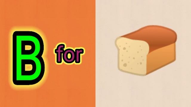 B for banana. A for Apple to z for zebra. words start from B. words for B alphabets. B for bus . смотреть онлайн
