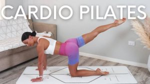 Move with Nicole - 40 MIN CARDIO PILATES ｜｜ Full Body Workout (Low Impact)