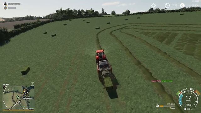 FS19 Oakfield Farm 19 Продолжаем поднимать ферму . Работа с травой ( Без голоса ) смотреть онлайн