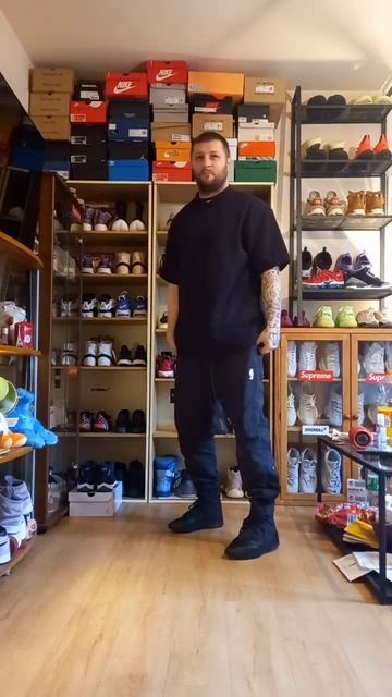 full Nike X Fear of God NBA Black outfit #fearofgod #nike смотреть онлайн