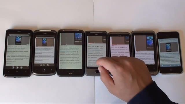 HTC Desire HD - Desire Z - Desire - HD7 - Mozart - Stream - iPhone: the browser WAR! [IT - EN subs] смотреть онлайн