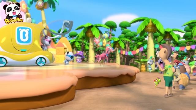 Super Rescue Team Ep 23 - Flamingo | BabyBus TV - Kids Cartoon смотреть онлайн