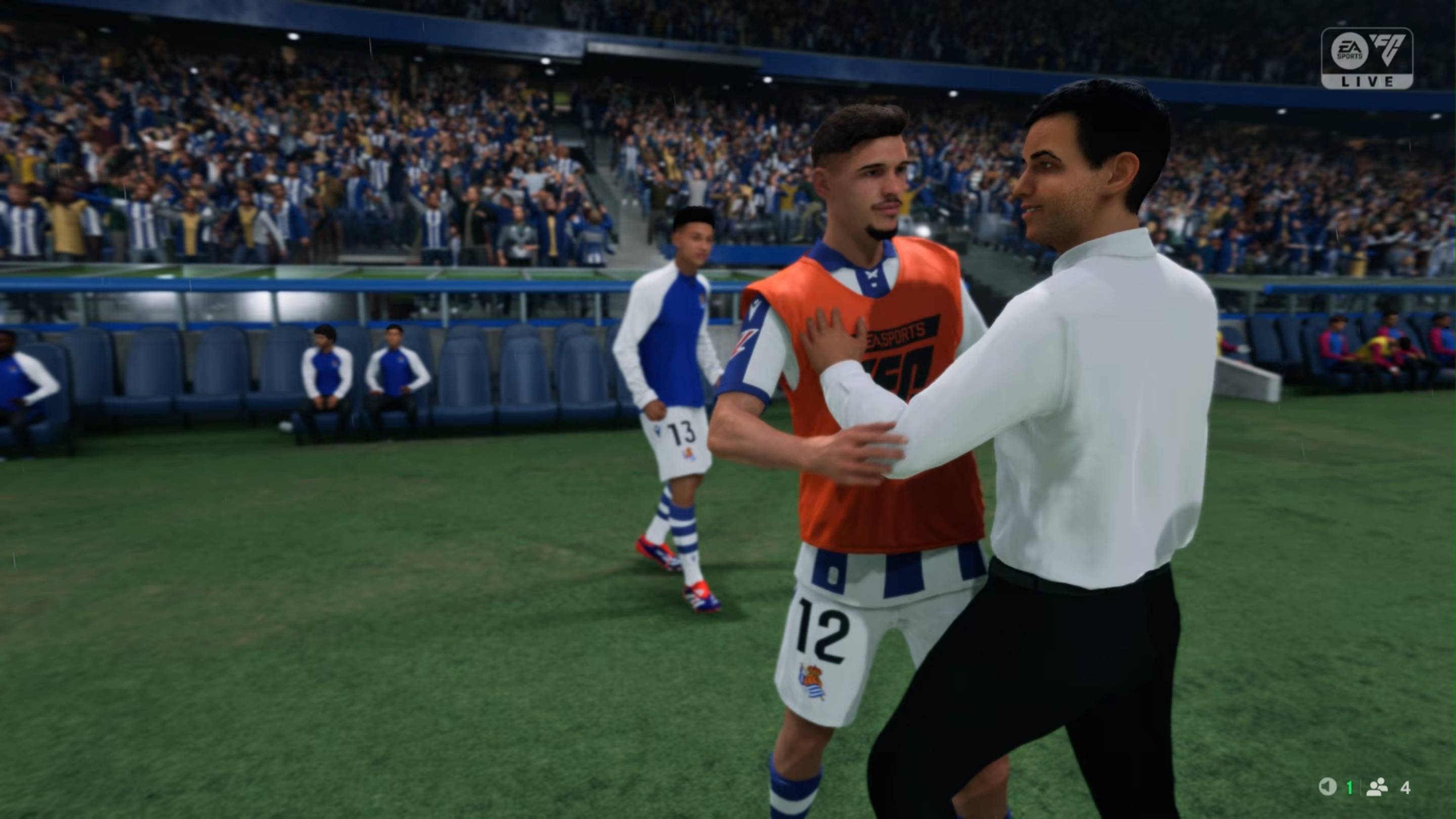 Гол со штрафного Реал Сосьедад - Барселона (FC25)