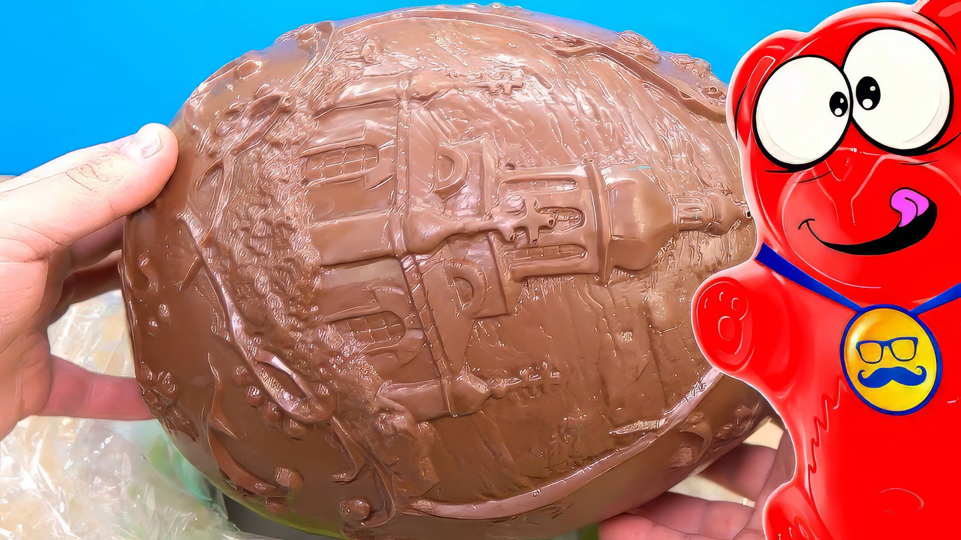 ГИГАНТСКОЕ ШОКОЛАДНОЕ ЯЙЦО И ЖЕЛЕЙНЫЙ МЕДВЕДЬ ВАЛЕРА смотреть онлайн