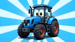Песенка про ТРАКТОР для малышей | Песенка про машинки | Мультики про машинки