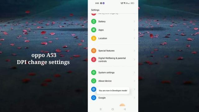 oppo A53 How to use DPI change settings tips and tricks 🔥🔥🔥 смотреть онлайн