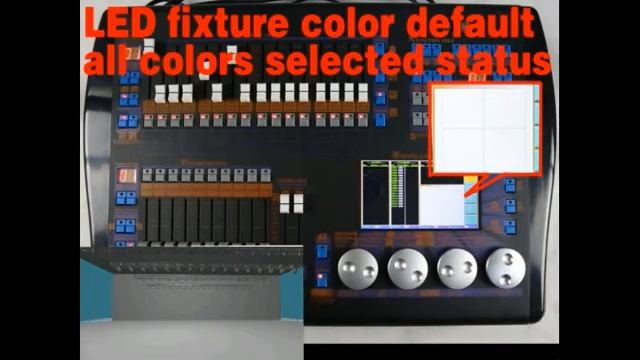10 Drawing controlling fixture (dmx controller 1024 hand drawing console) смотреть онлайн