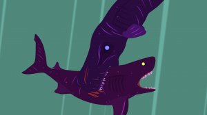 Левиафан против Мегалодона | Анимация