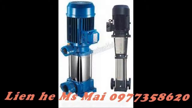 Bơm Trục đứng đa Tầng Cánh Pentax 1.5kw, 2.2kw, 3kw