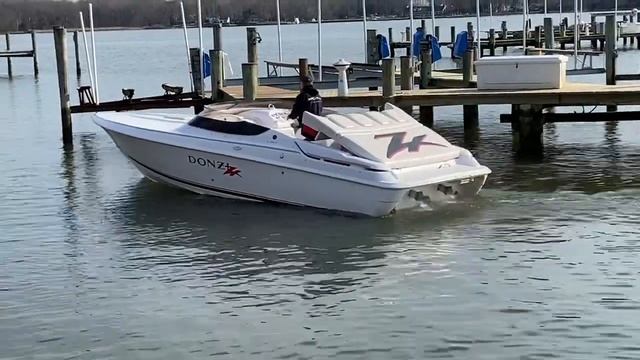 2000 Donzi ZX with 2021 Mercury Racing - initial system check смотреть онлайн