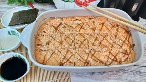 Ленивые Запеченные Роллы Sushi Bake Суши Запеканка за 20 минут как в ресторане