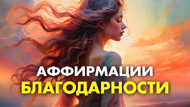 Магия Благодарности Аффирмации Благодарности. смотреть онлайн