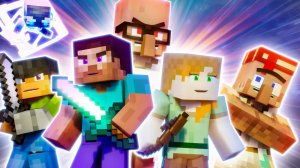 Алекс попал в плен - Жизнь Алекса и Стива (Майнкрафт анимационный фильм)