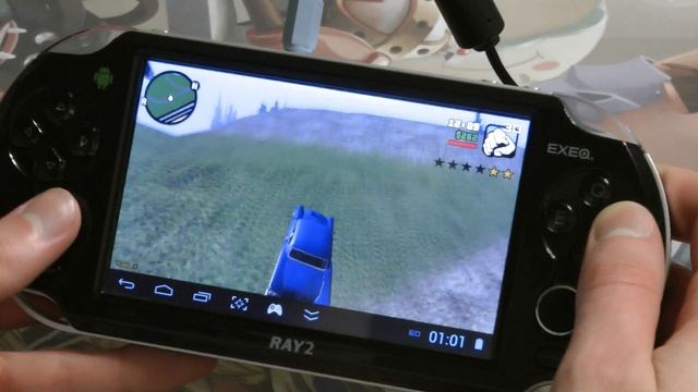 EXEQ Ray 2 (JXD s5110b) - GTA San Andreas gameplay смотреть онлайн