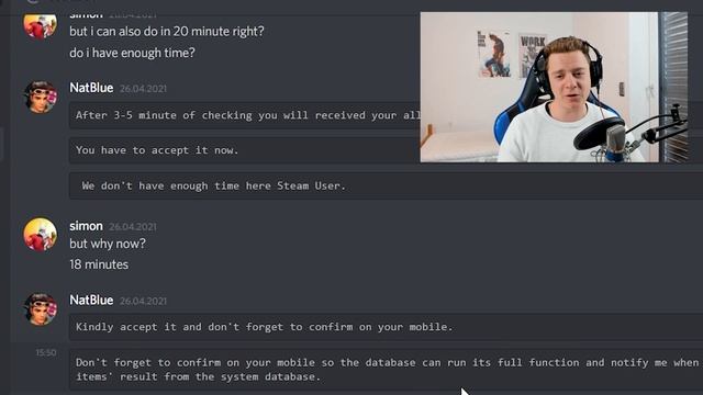 Scamming A Discord Scammer смотреть онлайн