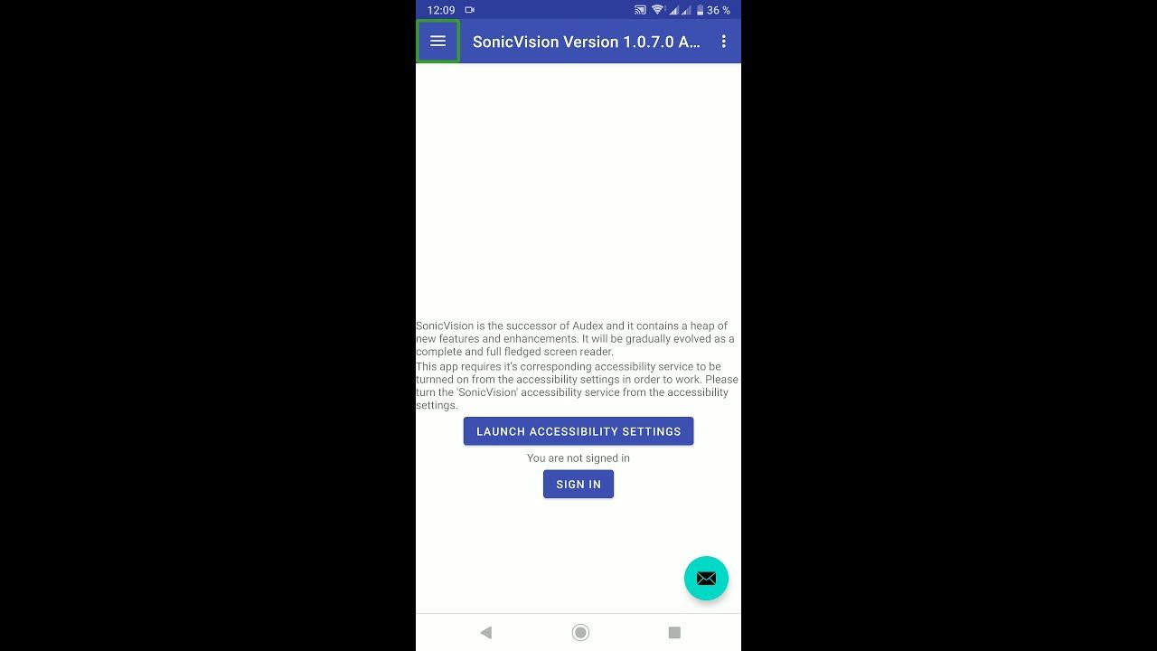 SonicVision - приложение для назначения звуков на события в Android