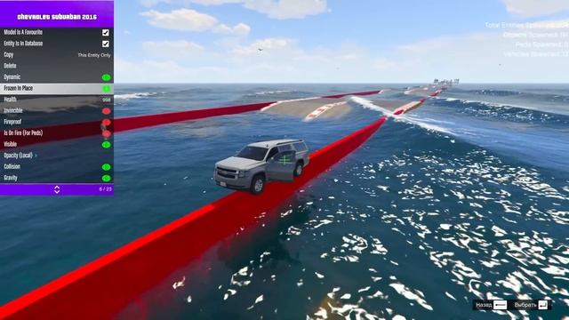 СМОЖЕТ ЛИ ГИГАНТСКИЙ TOYOTA LAND CRUISER ПРОЕХАТЬ ГЛУБОКУЮ ЯМУ С ВОДОЙ В ГТА 5! ЭКСПЕРИМЕНТЫ В GTA 5 смотреть онлайн