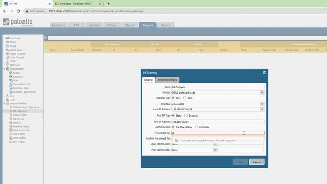 #Fortigate and Paloalto IPSEC tunnel# смотреть онлайн