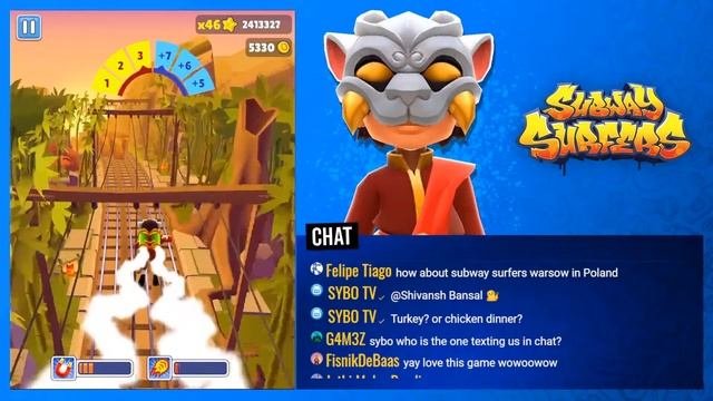 🔴 Happy Lunar New Year! Ft. Tiger I Subway Surfers Gameplay Livestream смотреть онлайн