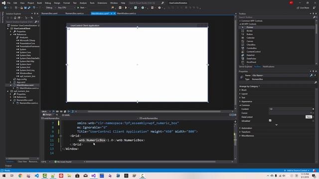 CSharp #020: How to Create .NET Framework WPF User Control Library смотреть онлайн
