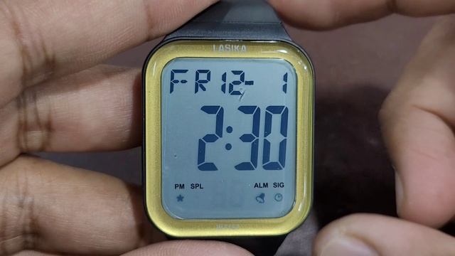 How To Setting Time LASIKA W-F157 Digital Time Watch смотреть онлайн