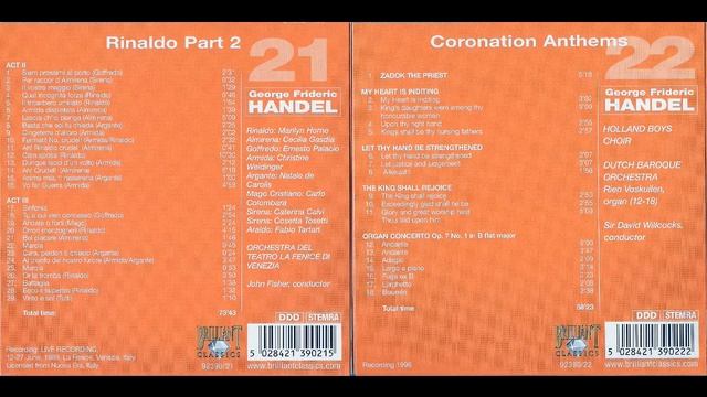 Handel - Masterworks Disc 21-22 смотреть онлайн