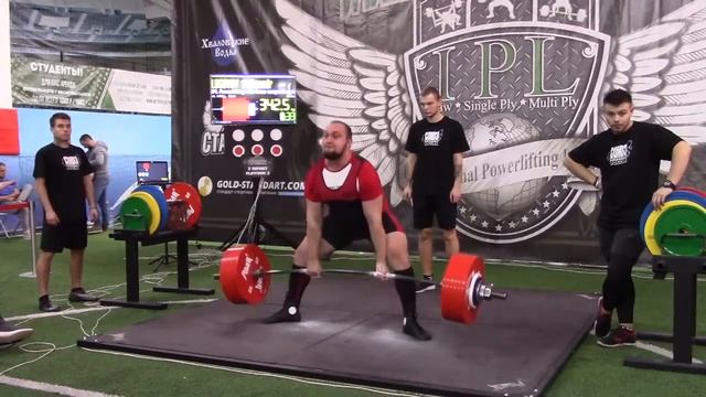 Луговой Александр - Тяга 342,5 кг