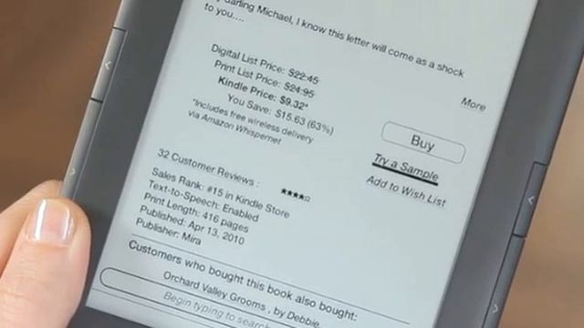 Amazon Kindle 3 - 3rd Generation Commercial / Review смотреть онлайн