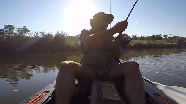 Big barbel/catfish on the crocodile river from perception kayak смотреть онлайн