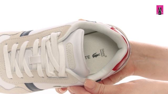 3905419 Видеообзор I Женские кеды LACOSTE T-CLIP 0120 2 SFA смотреть онлайн