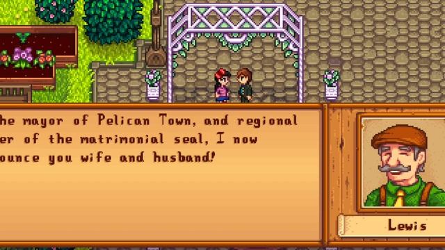 me and alex stardew valley in game 👰🏻🤵🏻 my marriage wedding favorite 🌹together happy 😊💖🥰 short смотреть онлайн