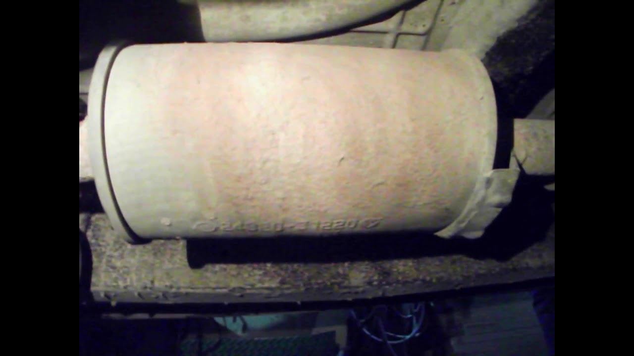 установка пламягасителя на Ssang Yong Action вместо штатного резонатора +кат№ смотреть онлайн