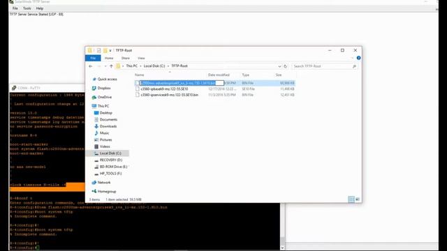 How to Boot a Router from a TFTP Server. смотреть онлайн