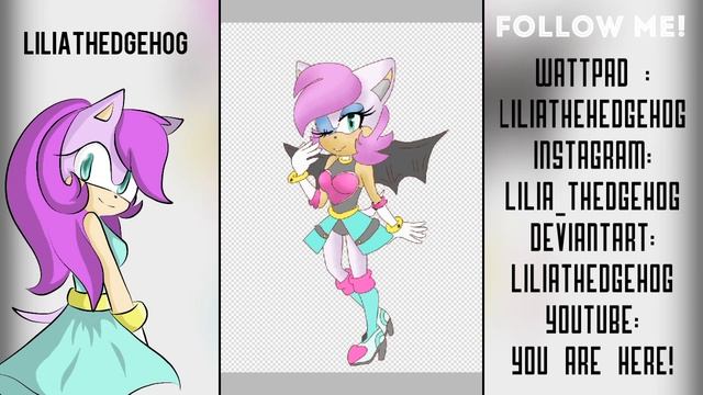 Speedpaint ; Sonic oc and Rouge the bat - F U S I O N - (Amino Contest) смотреть онлайн