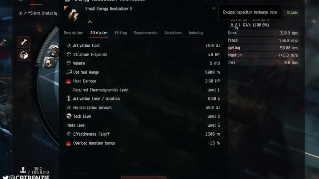 How Capacitor ACTUALLY Works (Including Neutralisers and Nosferatus) || EVE Online смотреть онлайн