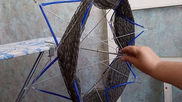 Как я перематываю пряжу в пасму смотреть онлайн