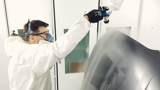 Тест краскопульта Devilbiss DV1 B+ HVLP часть 2 тест смотреть онлайн