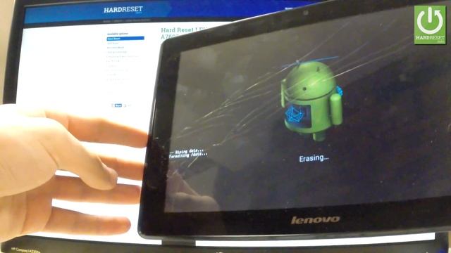 Hard Reset LENOVO A10-70 - Bypass Pattern Lock by Recovery Mode смотреть онлайн