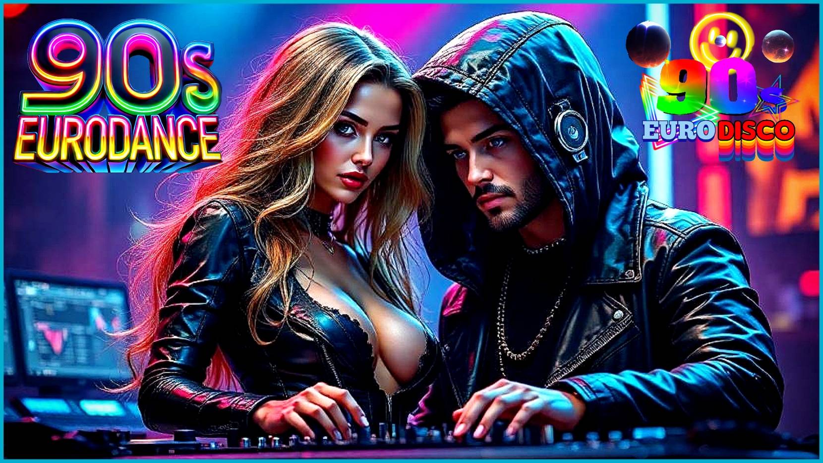 🔥🎶 Eurodance 90s Megamix Часть 1 💿✨ Лучшие танцевальные хиты 90-х! 🚀💃 Мегамикс смотреть онлайн