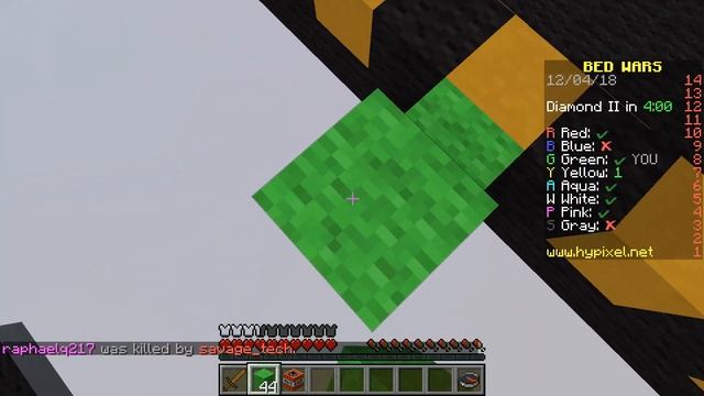 You shopkeeper skin for the win! Minecraft Hypixel Bedwars смотреть онлайн