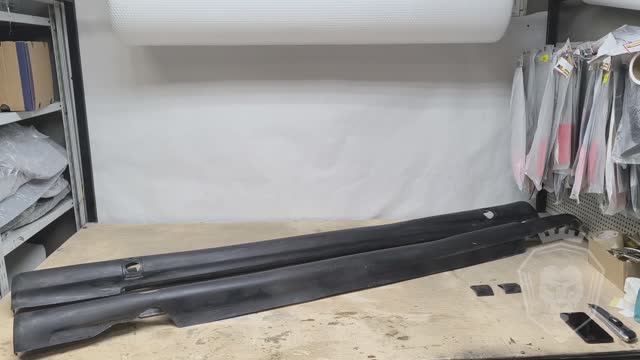 Пороги AMG Mercedes W210 рестайлинг