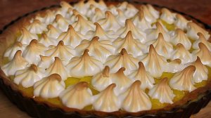 Лимонный 🍋 торт  с меренгой / очень вкусно!