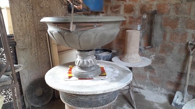 Вазон из бетона смотреть онлайн