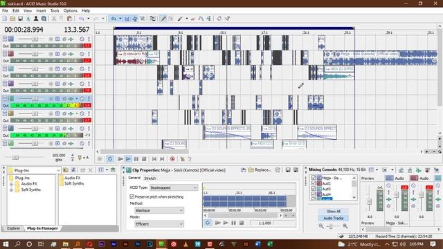 Siskii Sony Acid Scratch. Dj Stewartz. смотреть онлайн