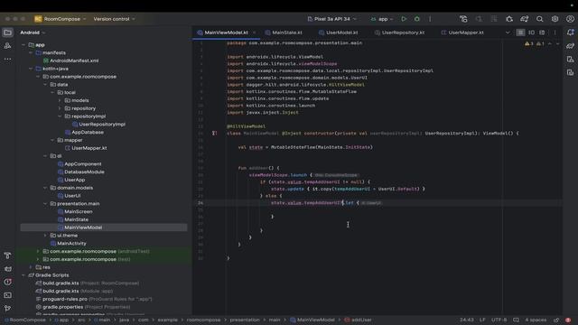 Jetpack Compose | Room. Сохранение данных смотреть онлайн