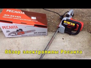 Бюджетная цепная электропила Ресанта  ЭП-2216П 2200 Вт