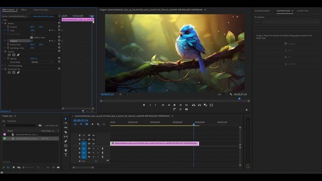 How To Add A SLOW ZOOM In Premiere Pro смотреть онлайн