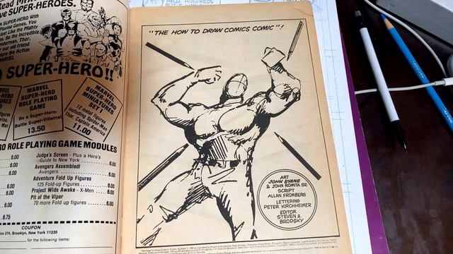 Discovering 1985 Classic How to Draw Comics by John Byrne and John Romita Sr смотреть онлайн
